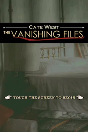 Cate West - The Vanishing Files (USA) screen shot title